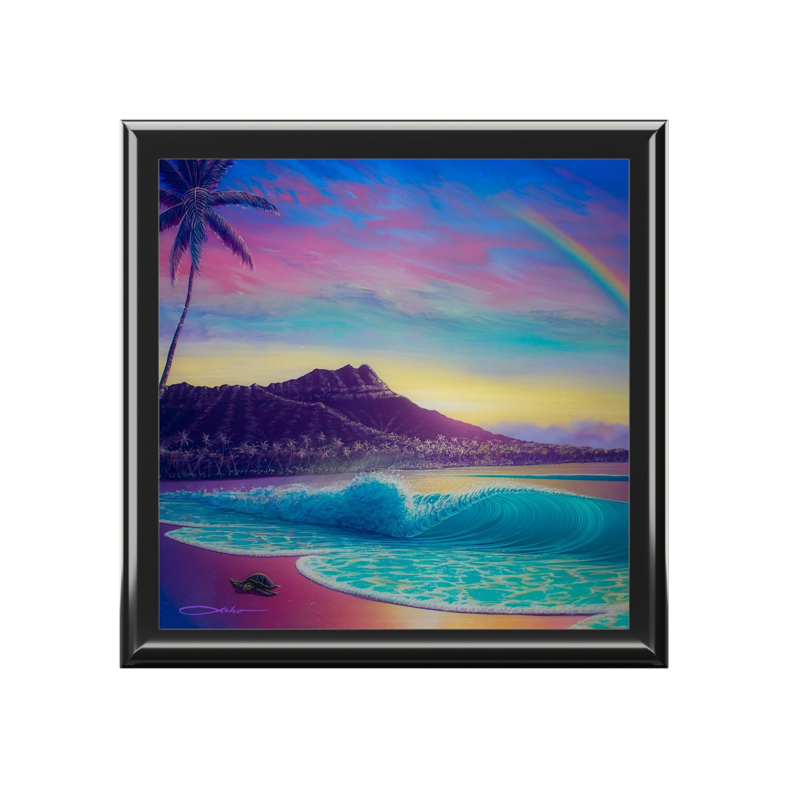 "Blissful Waikiki" Jewelry Box