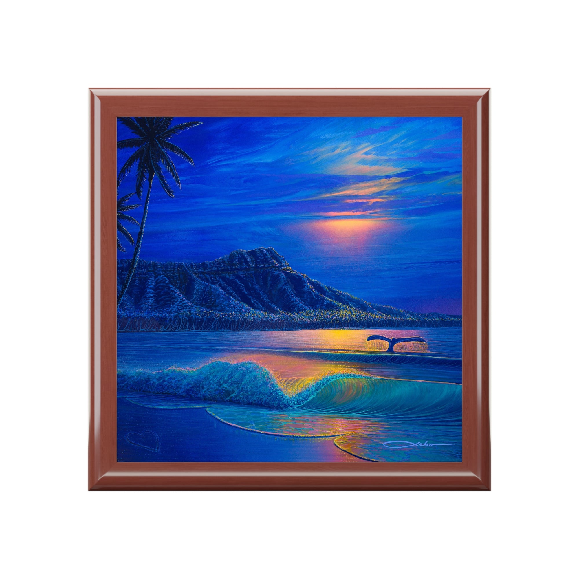 "Waikiki Romance" Jewelry Box