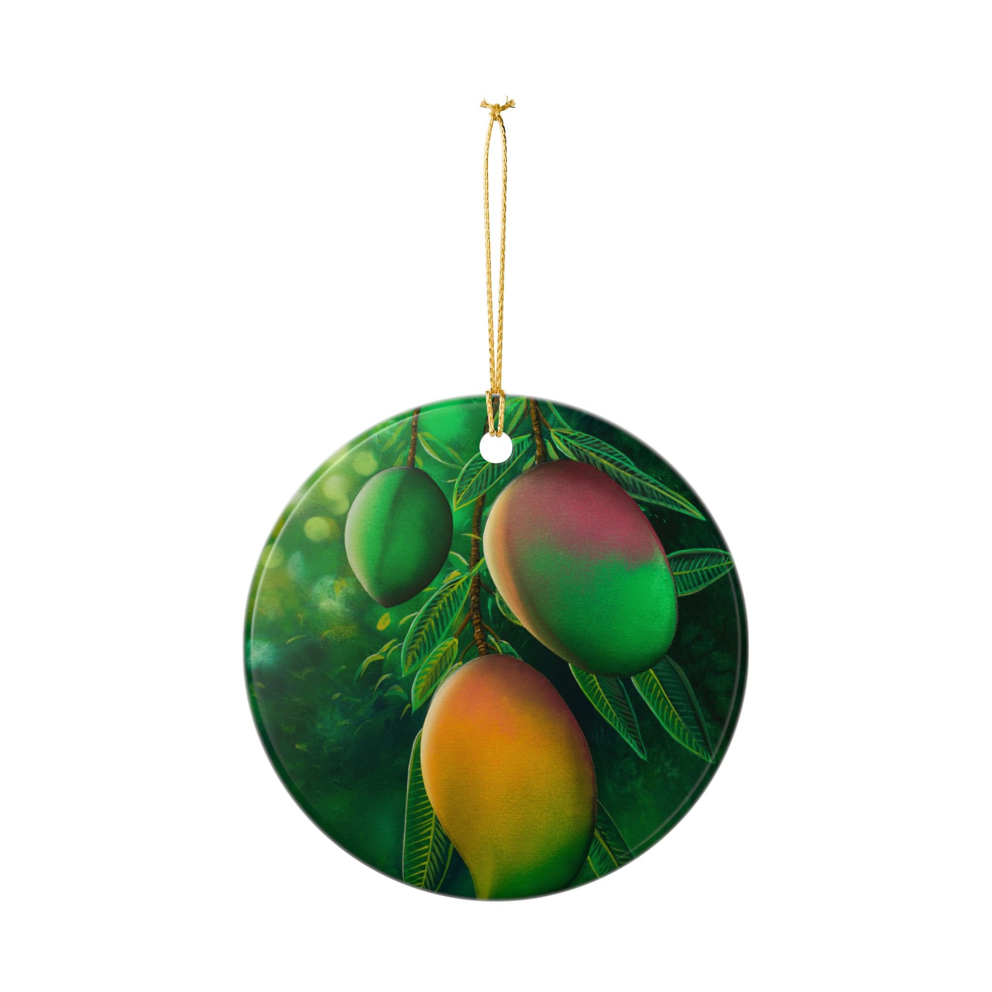 "Summer Sweetness"  Ceramic Ornament