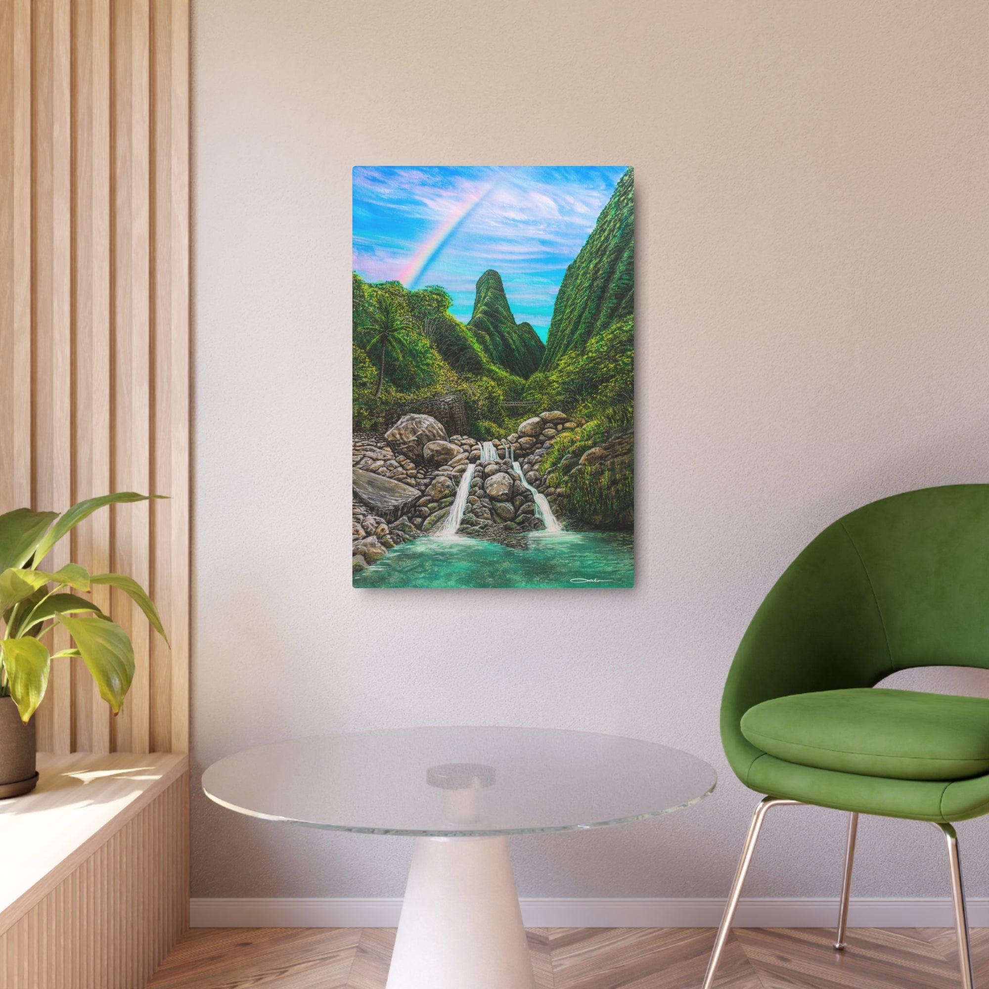 "Iao Valley" Metal Print