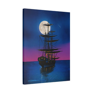 "Sailing On A Dream" Stretched Canvas Print