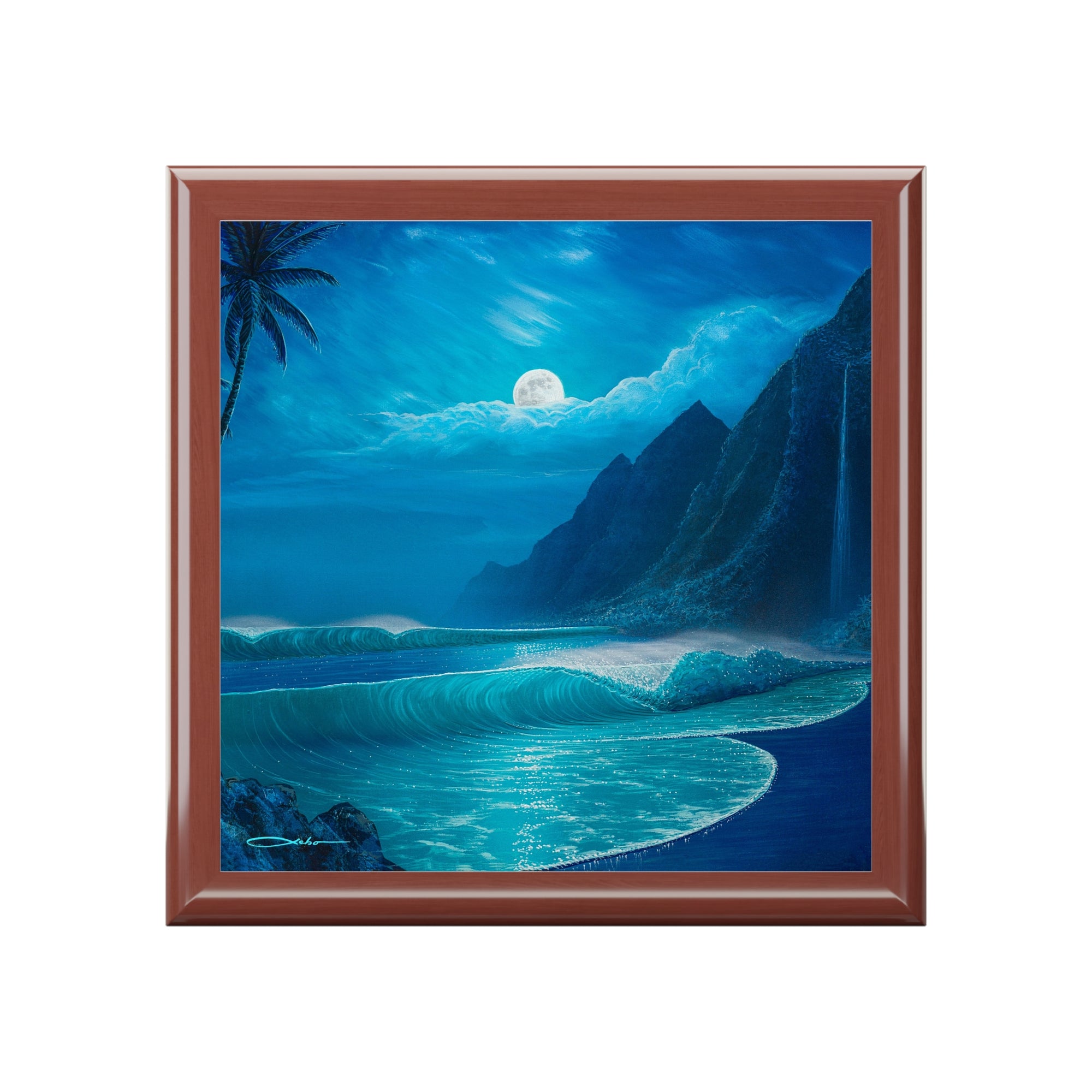 "Elegance Of The Moon" Jewelry Box