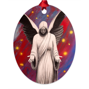 "Angel Of Peace" Metal Ornaments