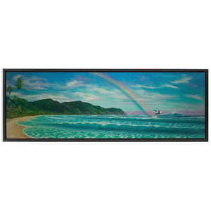 "Enchantment Of The Islands" Framed Traditional Stretched Canvas
