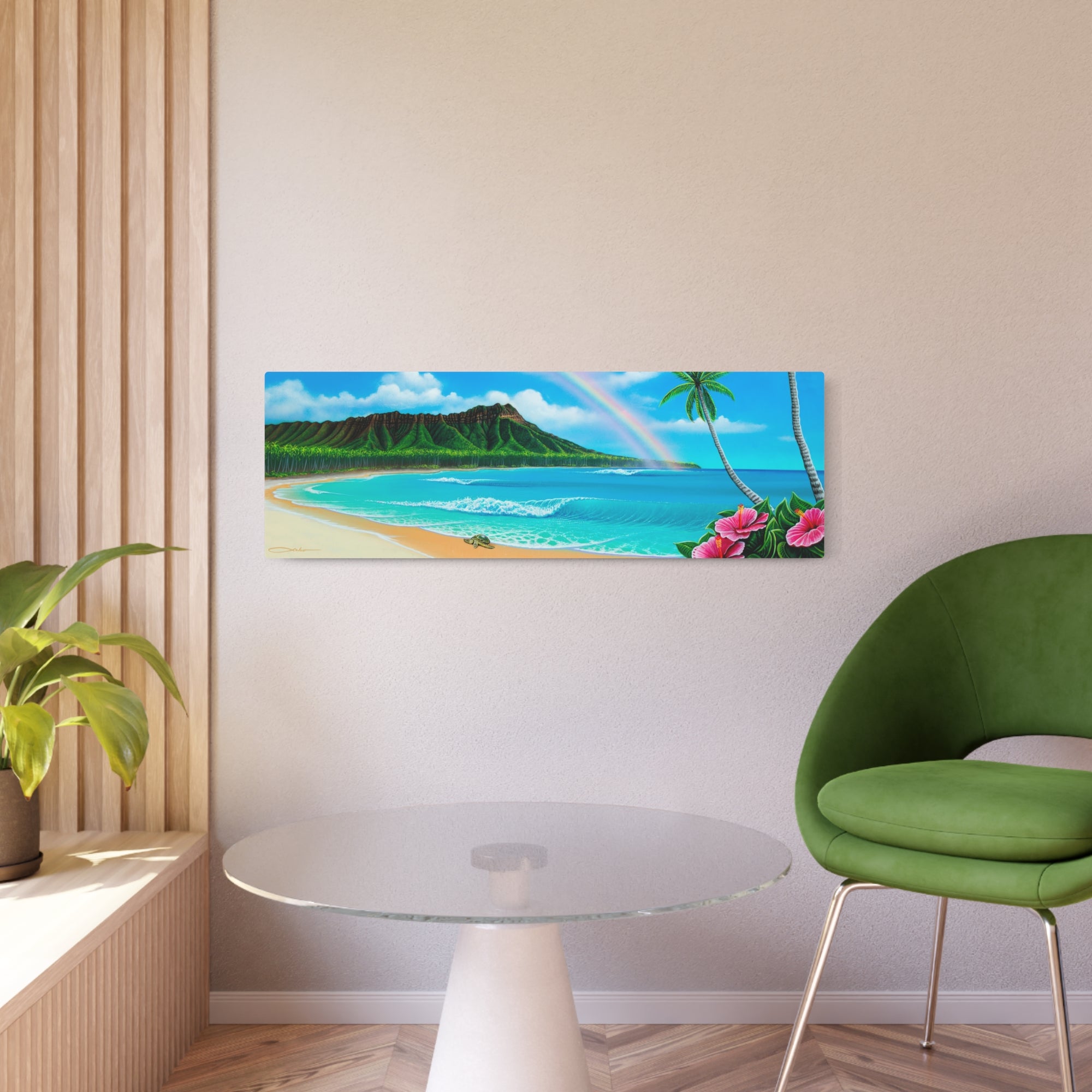 "Diamond Head Dream" Metal Print