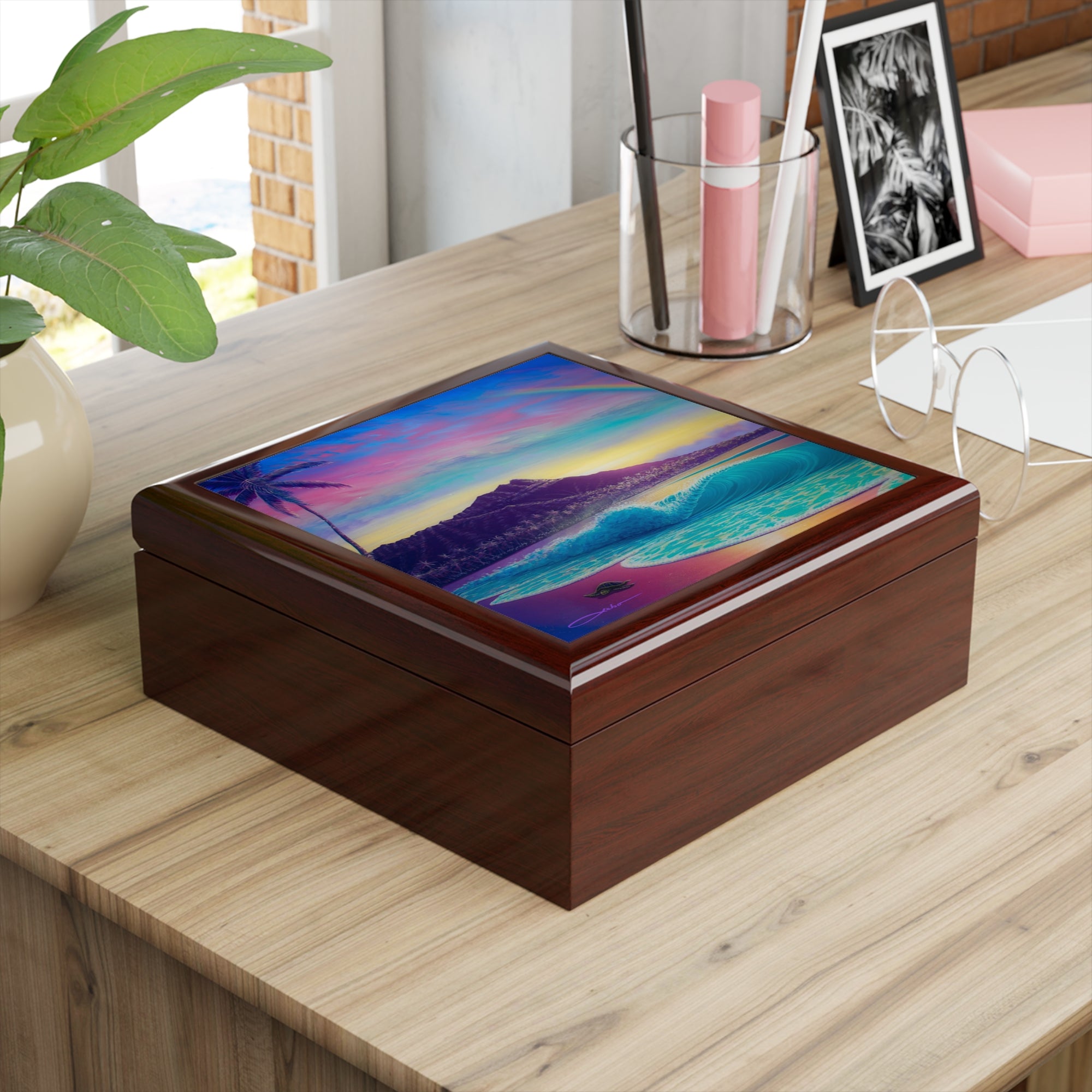 "Blissful Waikiki" Jewelry Box