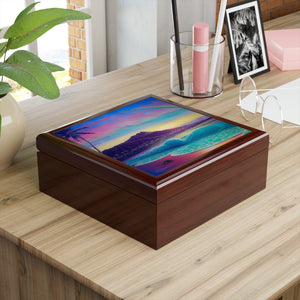 "Blissful Waikiki" Jewelry Box