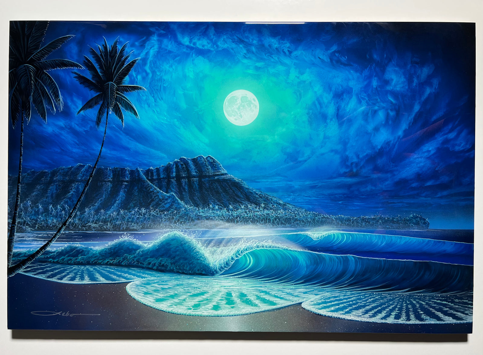 “Waikiki Blue” Limited Edition Fine Art Giclee