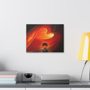 "Love" Stretched Canvas Print