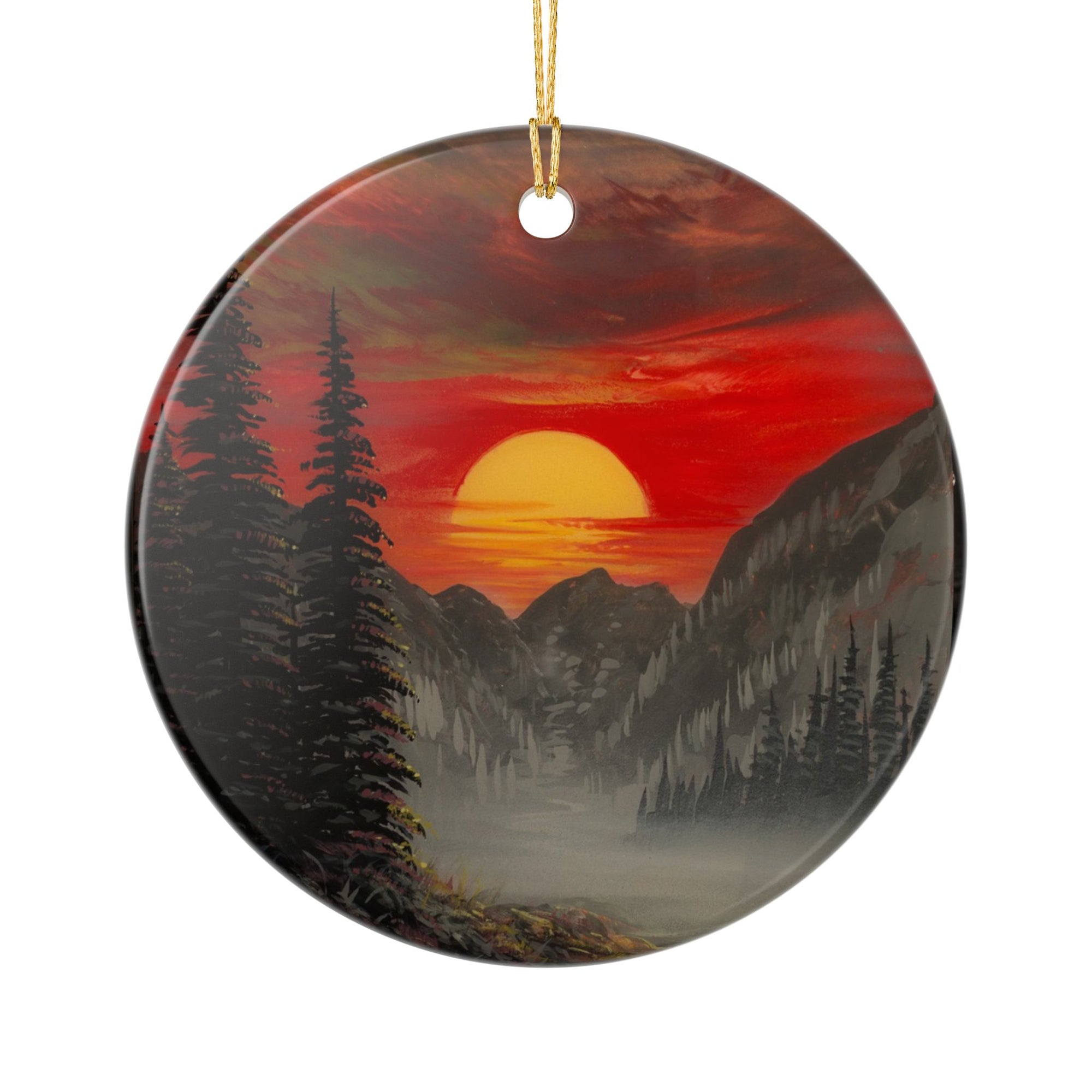 "Warmth Of Spring" Ceramic Ornament