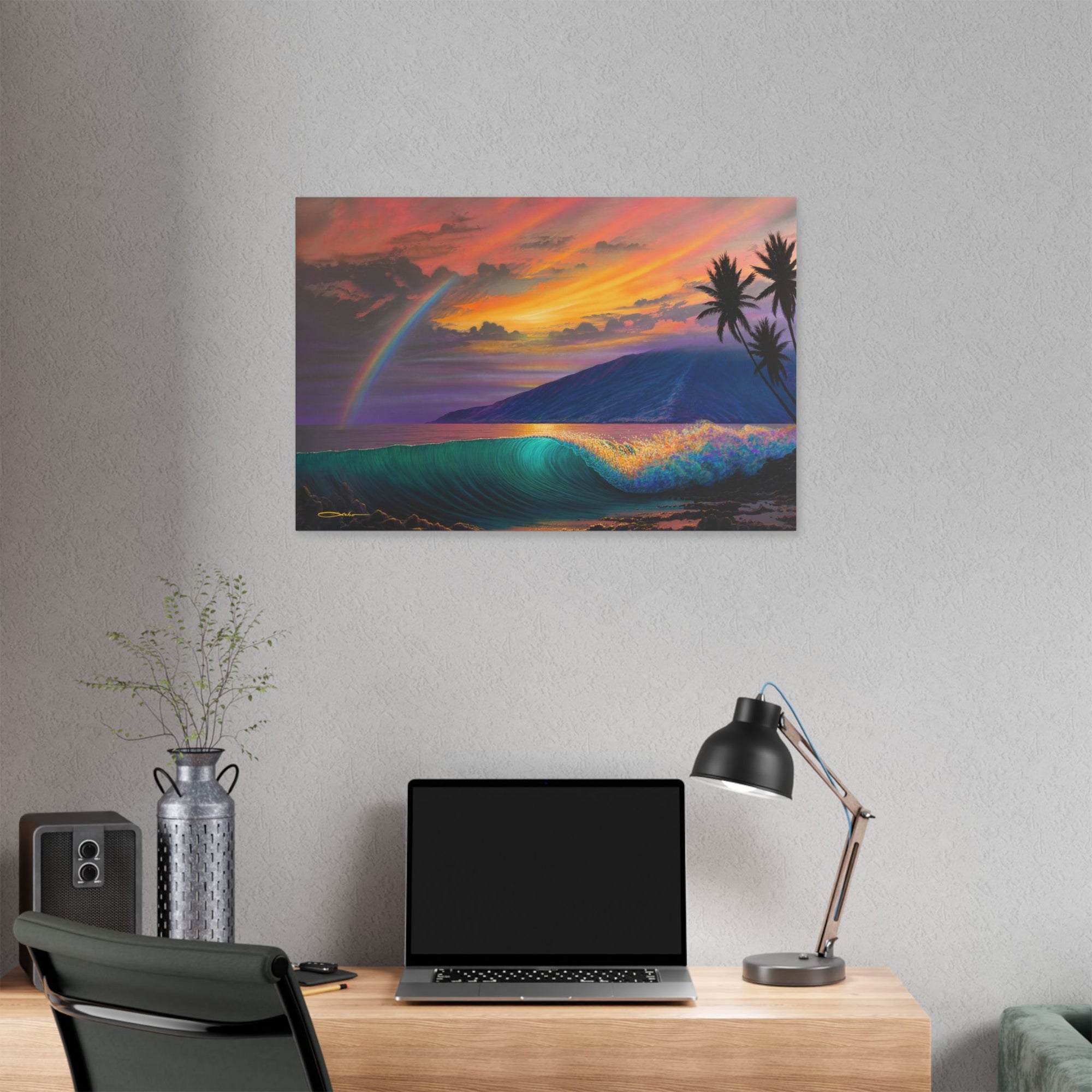 "Kihei Dream" Stretched Canvas Print