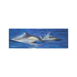 "Dolphin Blue" Metal Print