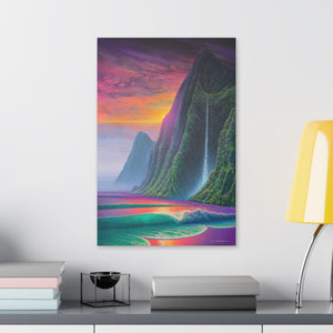 "Morning Star" Stretched Canvas Print