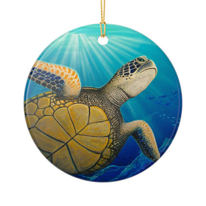 "Freedom"  Ceramic Ornament
