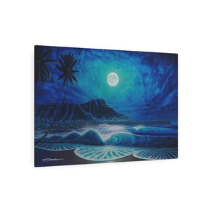 "Waikiki Blue" Metal Print
