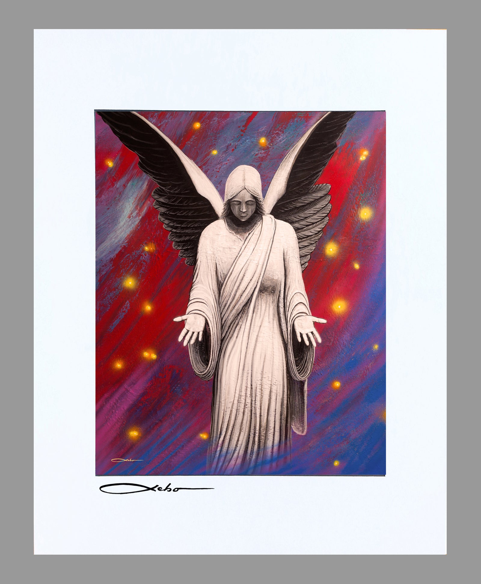 “Angel Of Peace” " 11" x 14" Matted Print