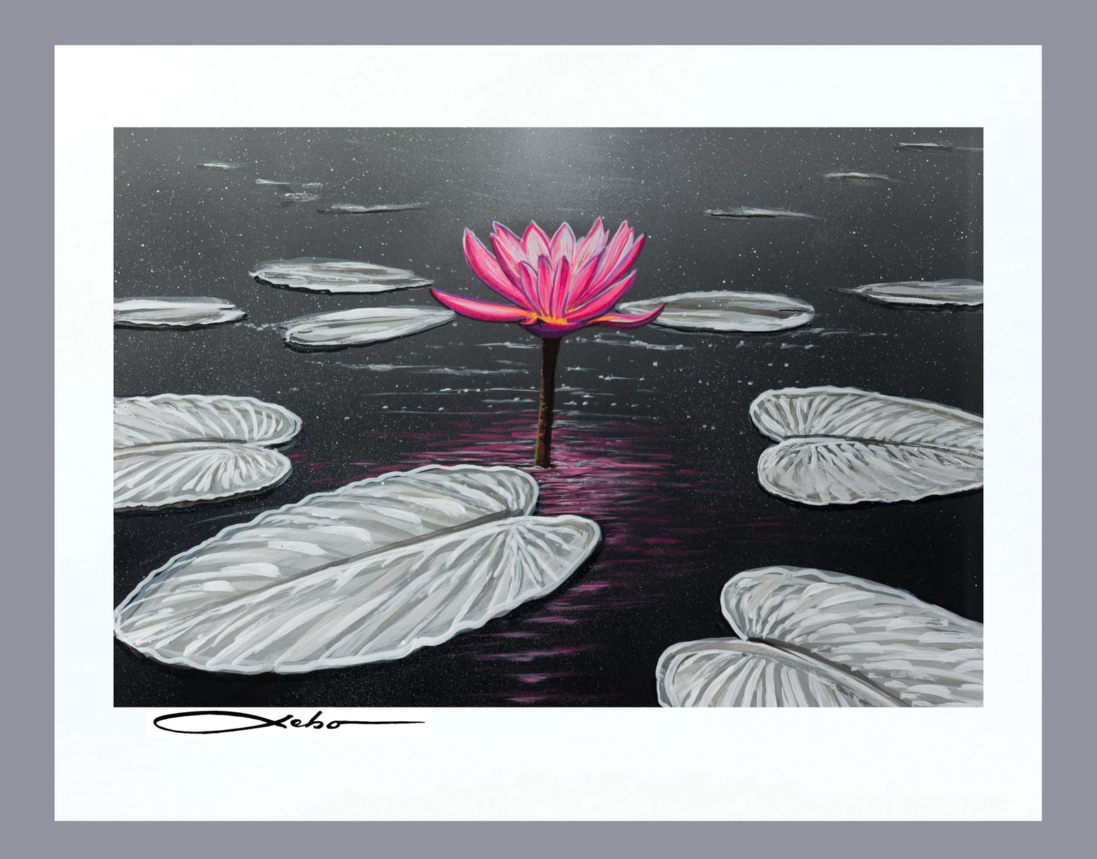 “Lily of Light”  11" x 14" Matted Print