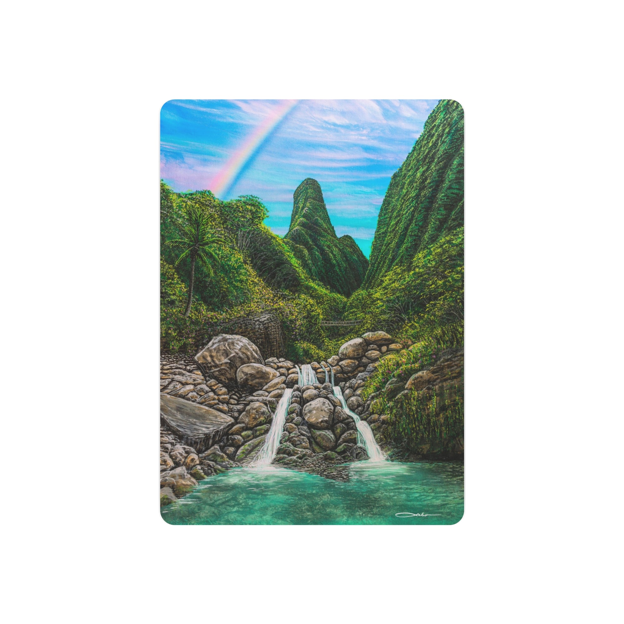 "Iao Valley" Metal Print