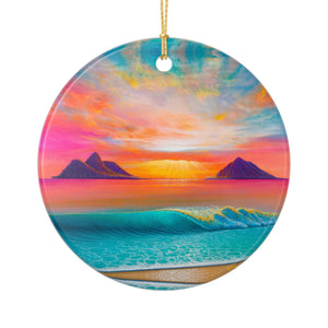 "Infinite Bliss" Ceramic Ornament