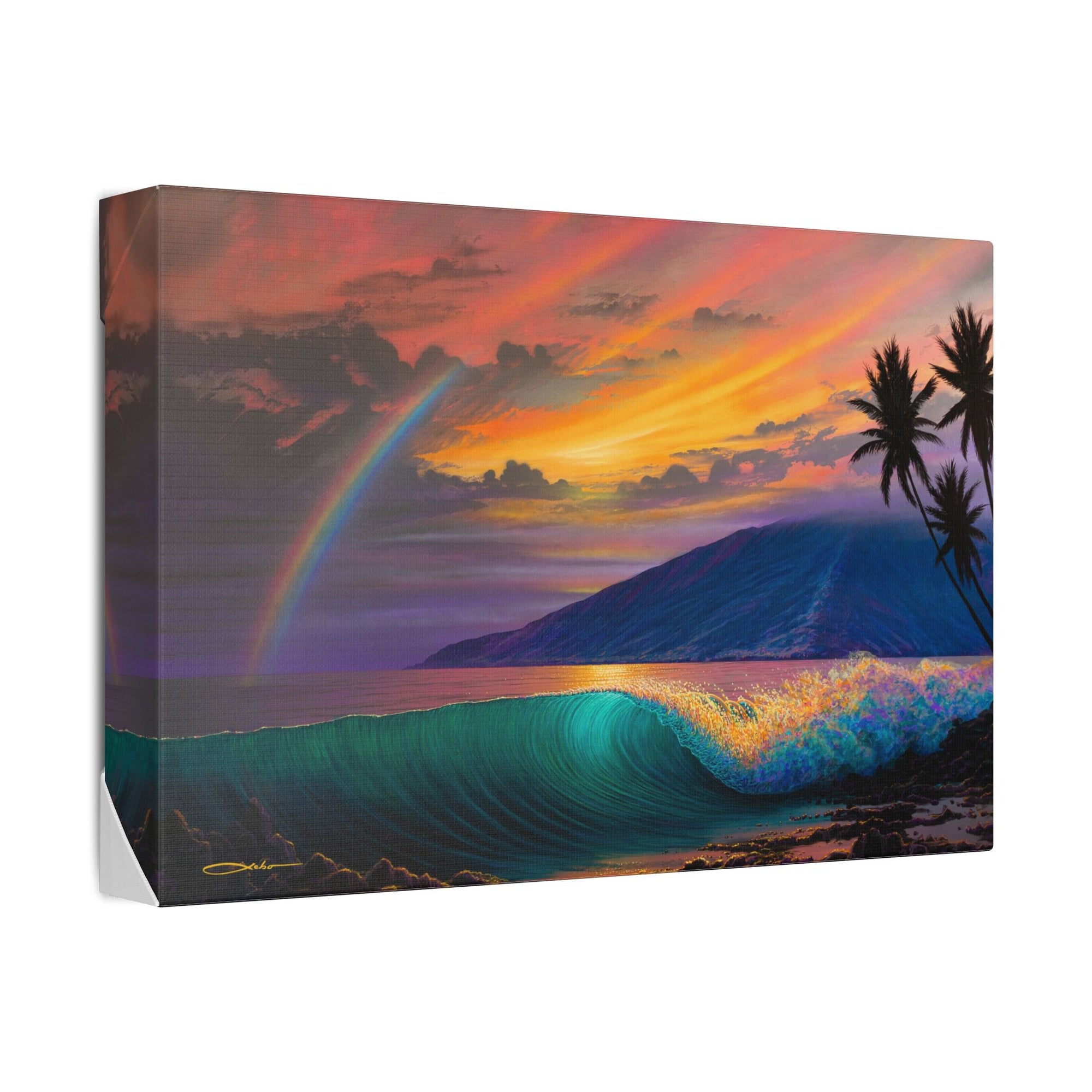 "Kihei Dream" Stretched Canvas Print