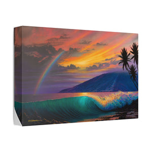 "Kihei Dream" Stretched Canvas Print