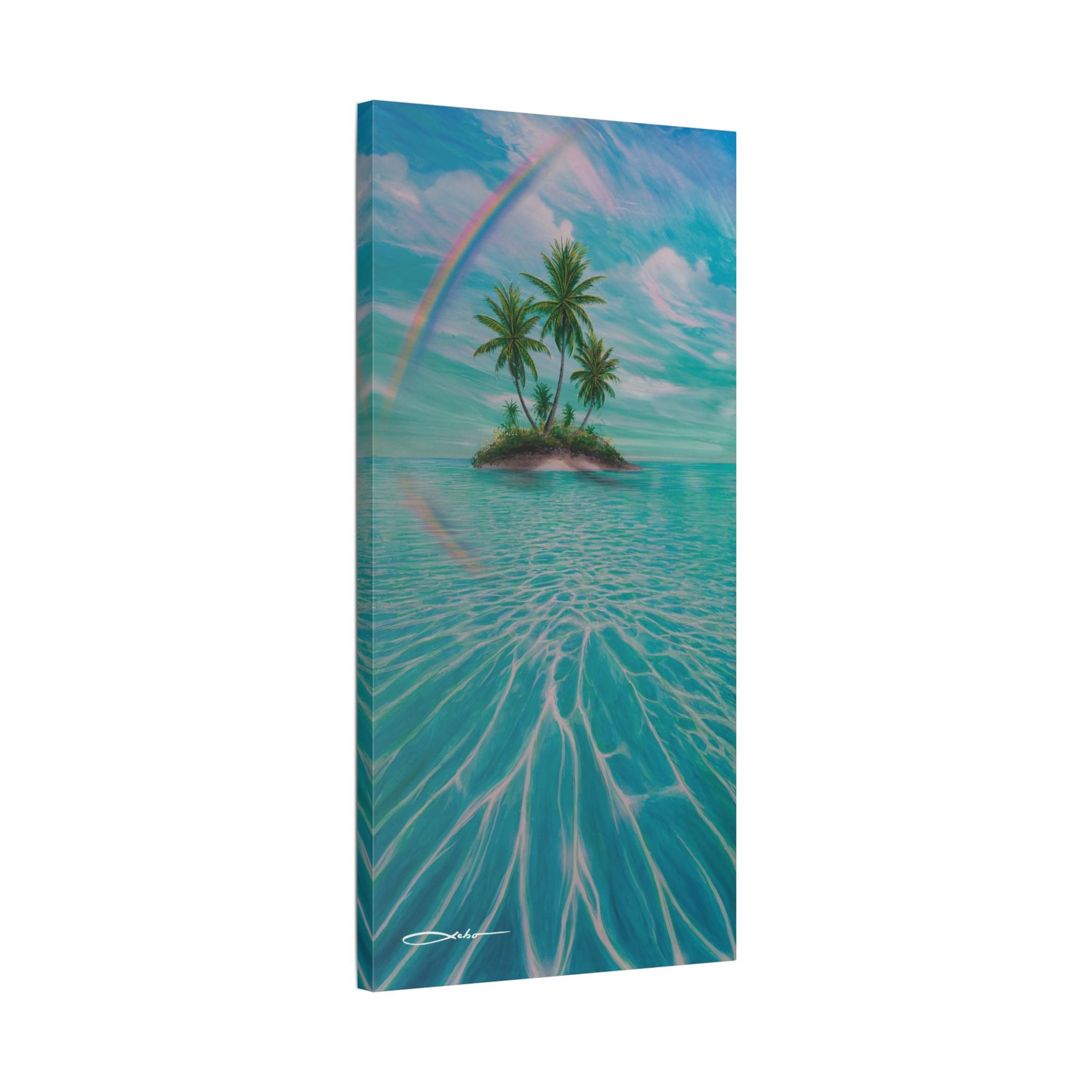 "Paradise" Stretched Canvas Print