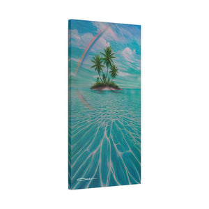"Paradise" Stretched Canvas Print