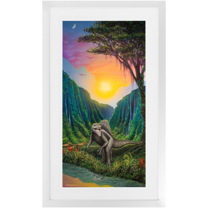 "Jurassic Valley" Framed Prints