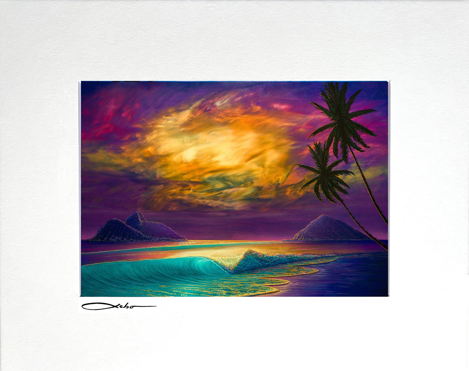 "Heaven's Gate" 8" x 10" Matted Print