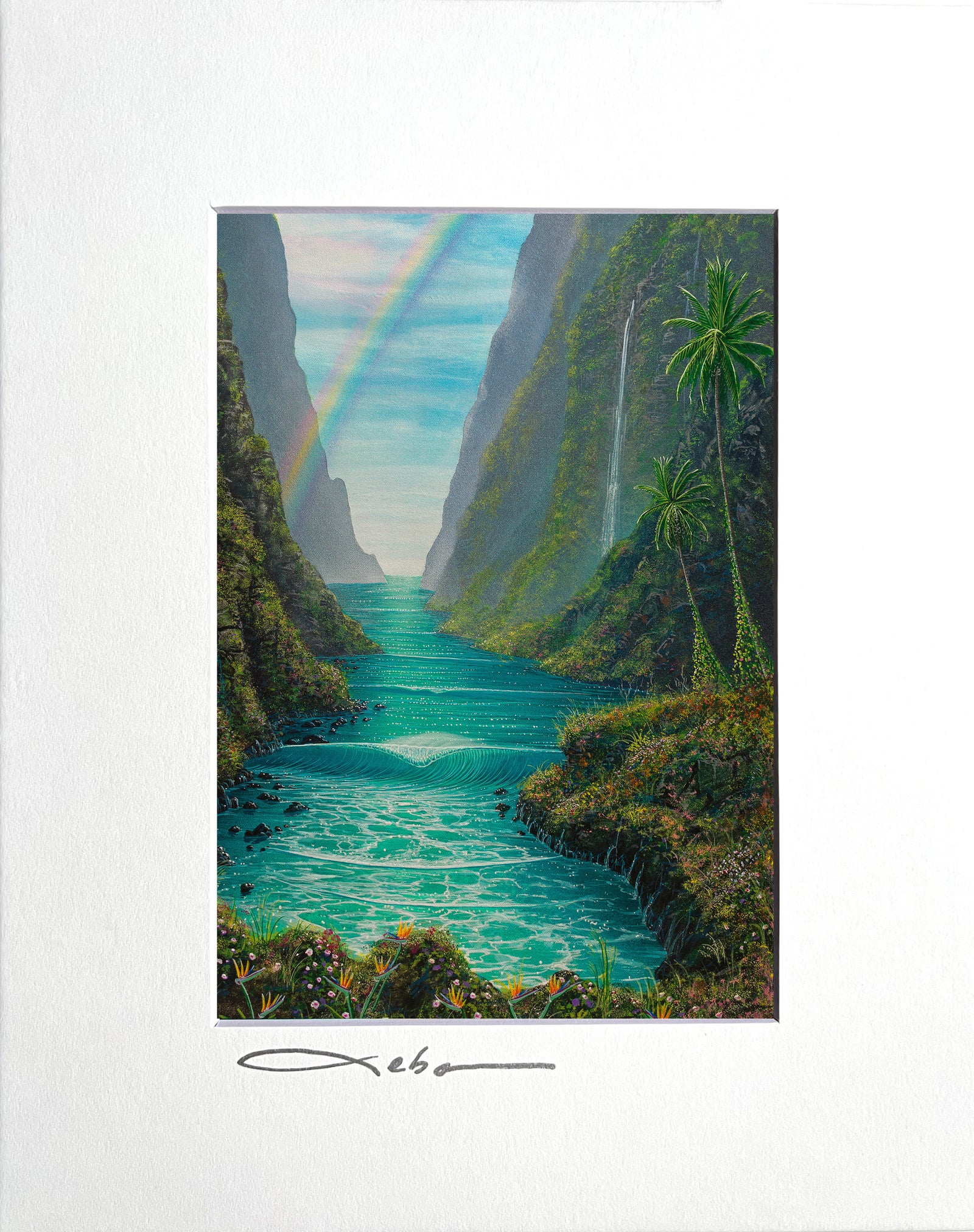 "Hidden Valley" 8" x 10" Matted Print