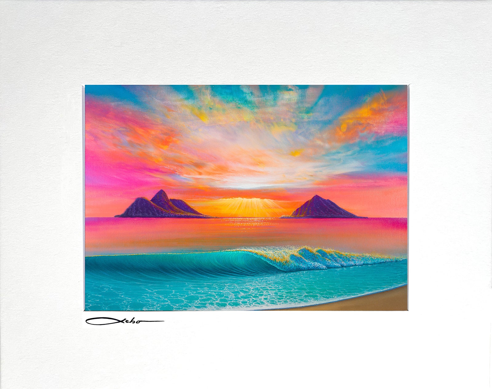 "Infinite Bliss" 8" x 10" Matted Print