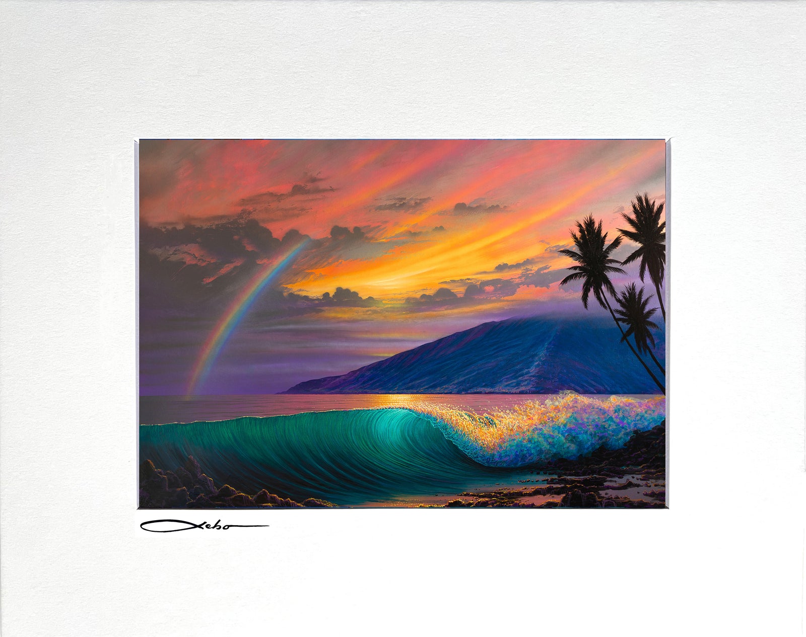 "Kihei Dream" 8" x 10" Matted Print