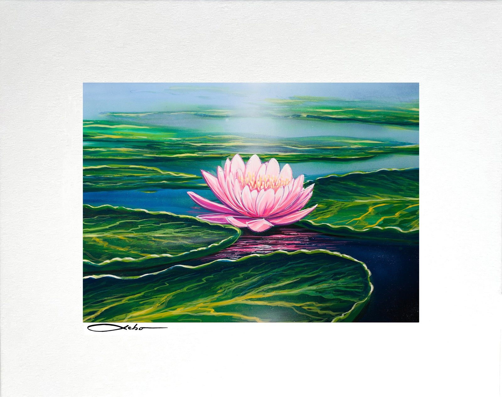 "Lily" 8" x 10" Matted Print