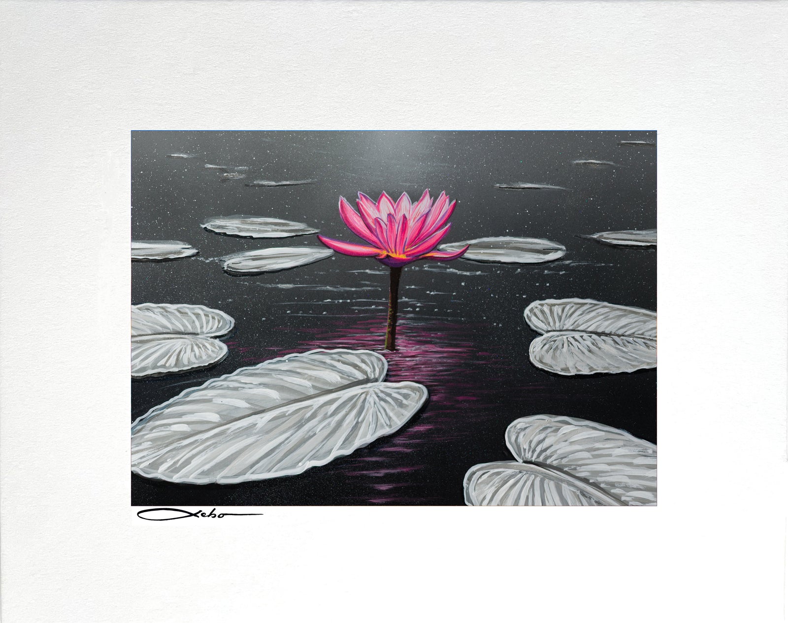 "Lily of Light" 8" x 10" Matted Print