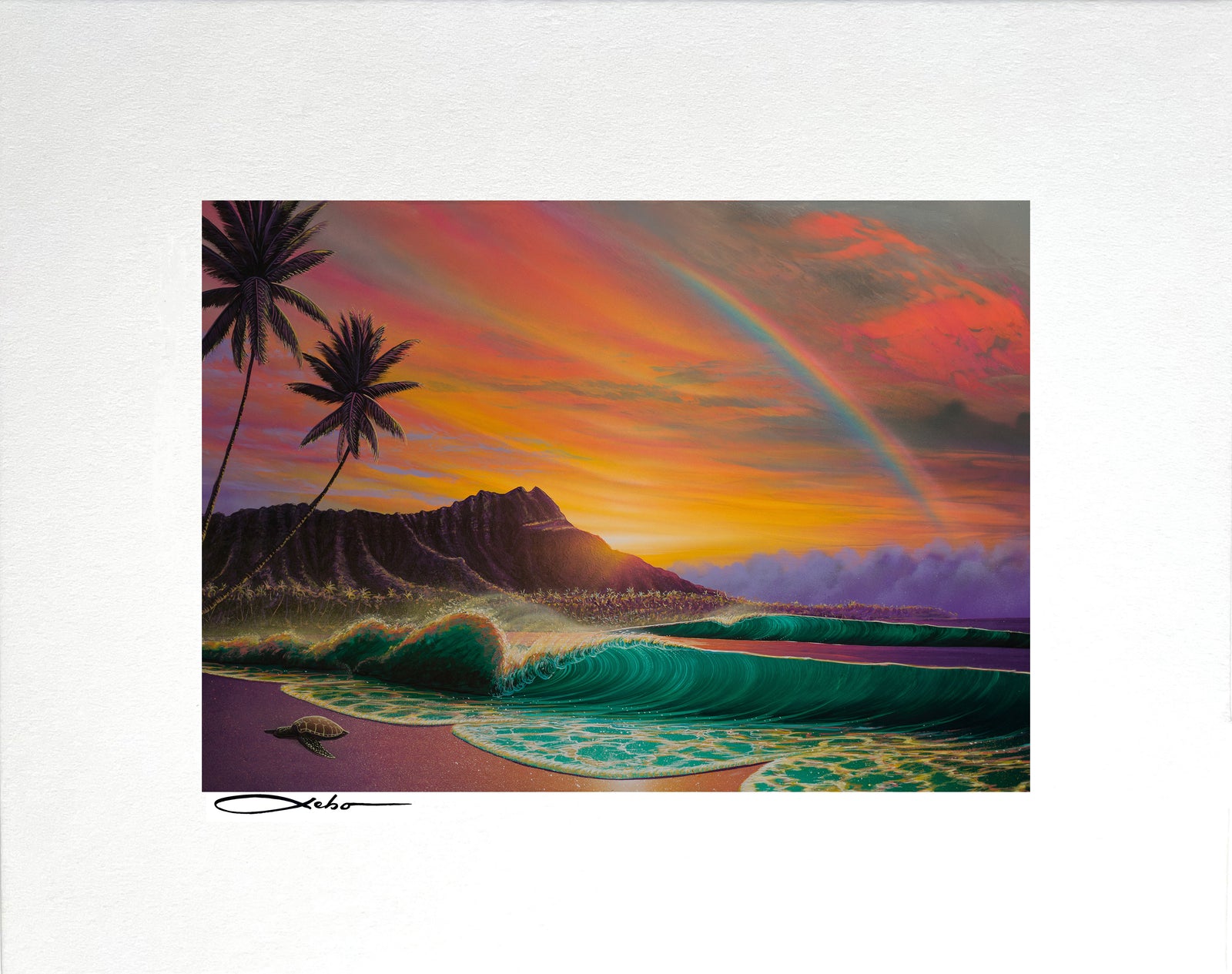 "Majestic Awakening" 8" x 10" Matted Print