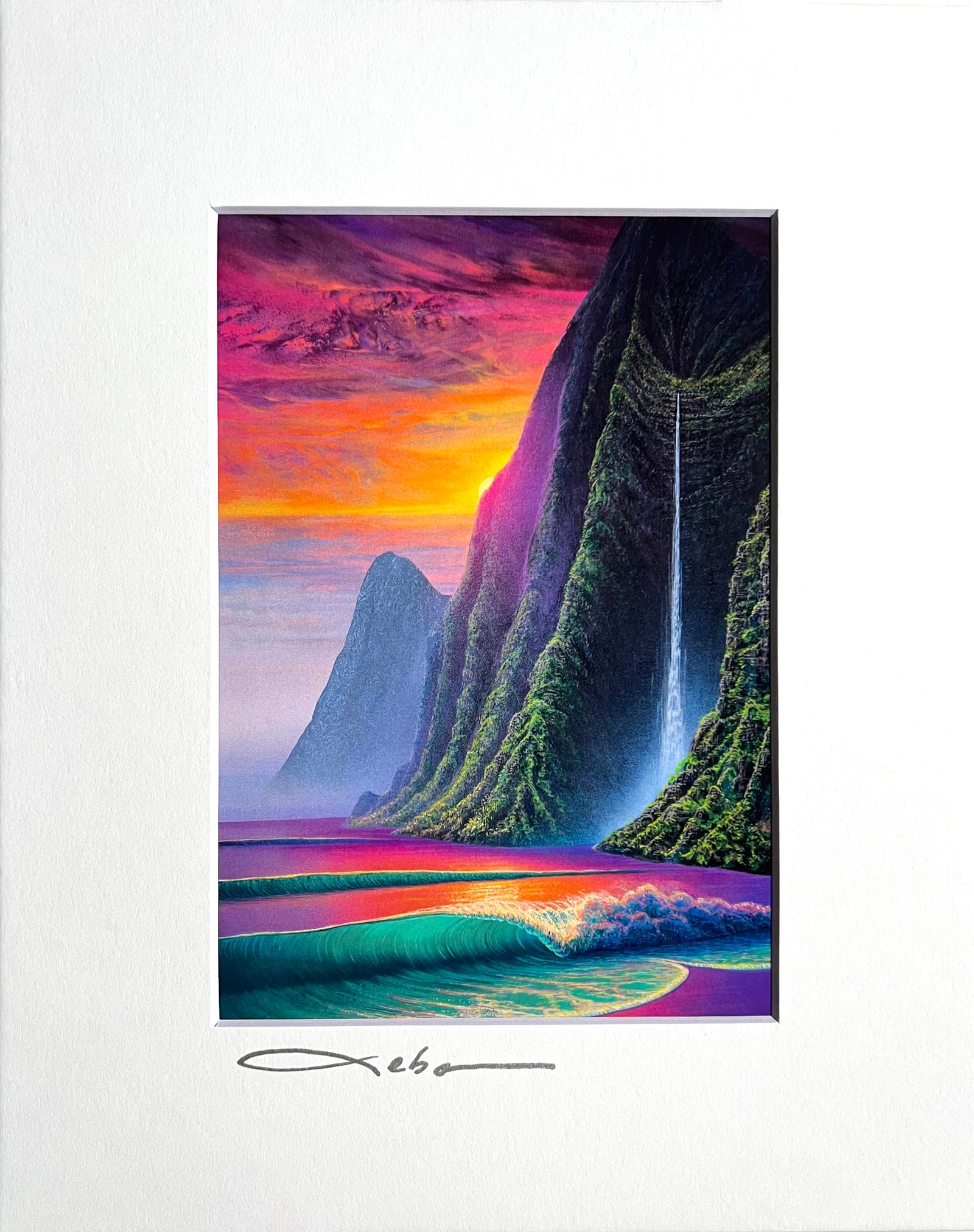 "Morning Star" 8" x 10" Matted Print