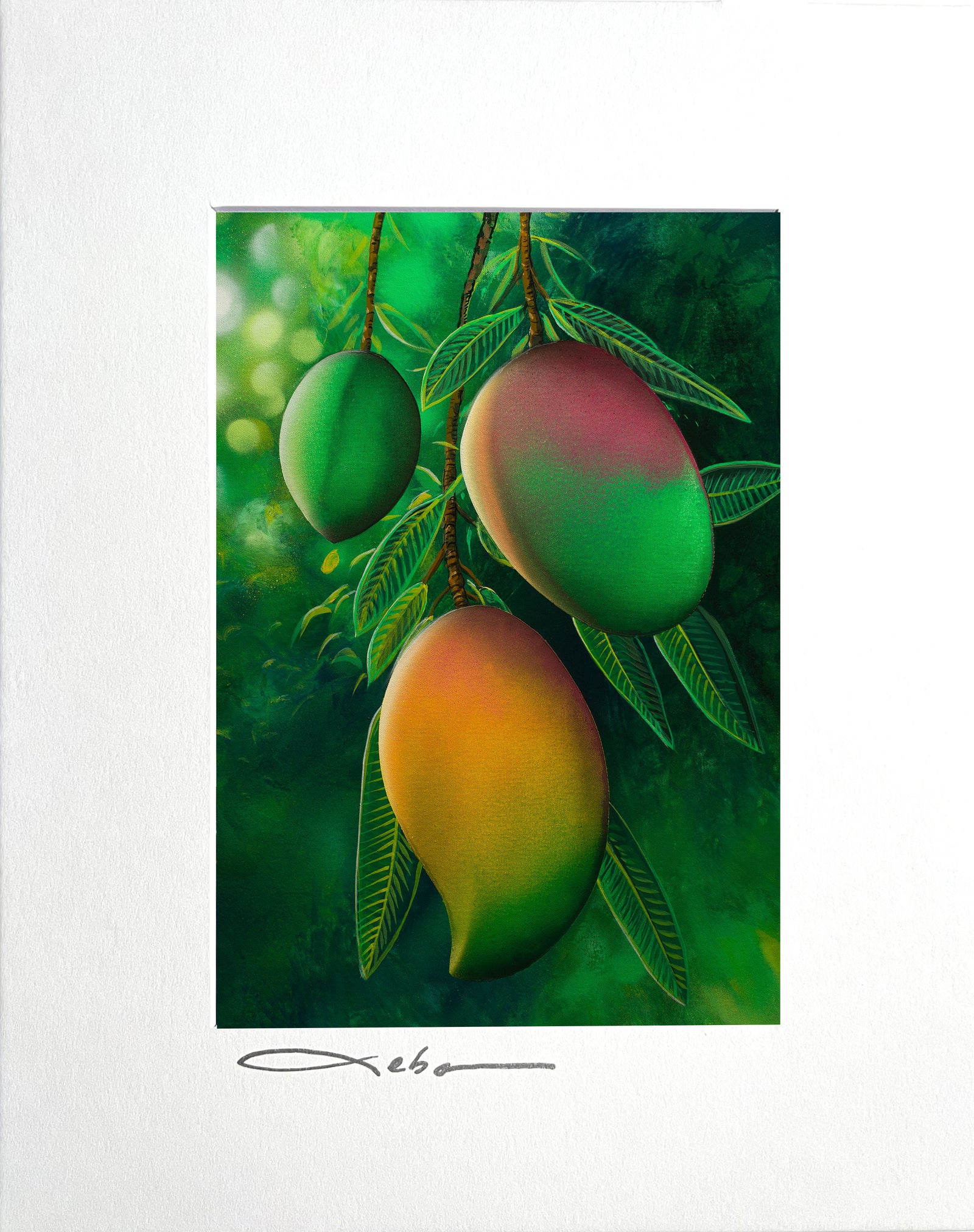 "Summer Sweetness" 8" x 10" Matted Print