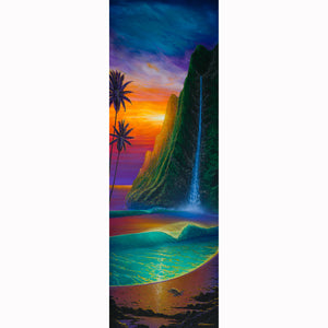 "Sunset At Mermaid Cove" Limited Edition Fine Art Giclee