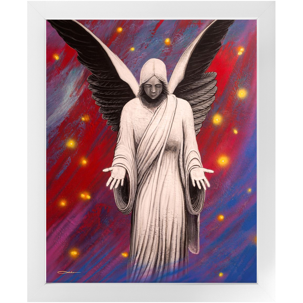 "Angel Of Peace" Framed Prints