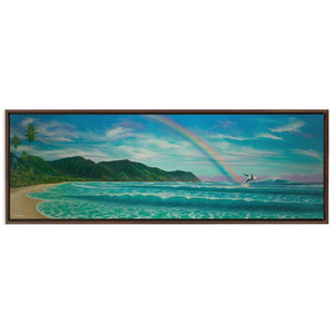 "Enchantment Of The Islands" Framed Traditional Stretched Canvas