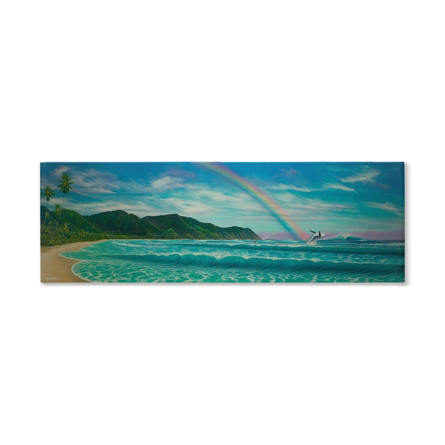 "Enchantment Of The Islands" Traditional Stretched Canvas
