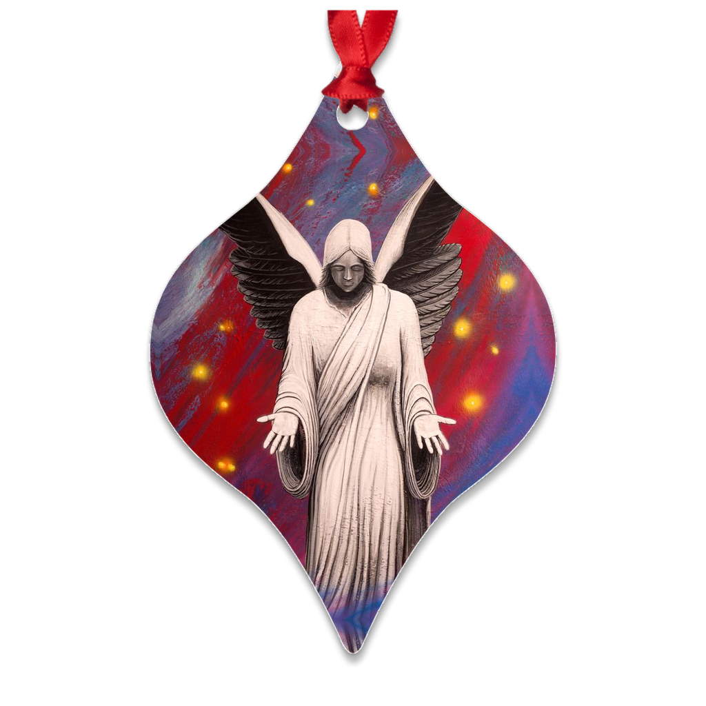 "Angel Of Peace" Metal Ornaments