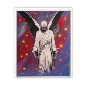 "Angel Of Peace" Framed Traditional Stretched Canvas