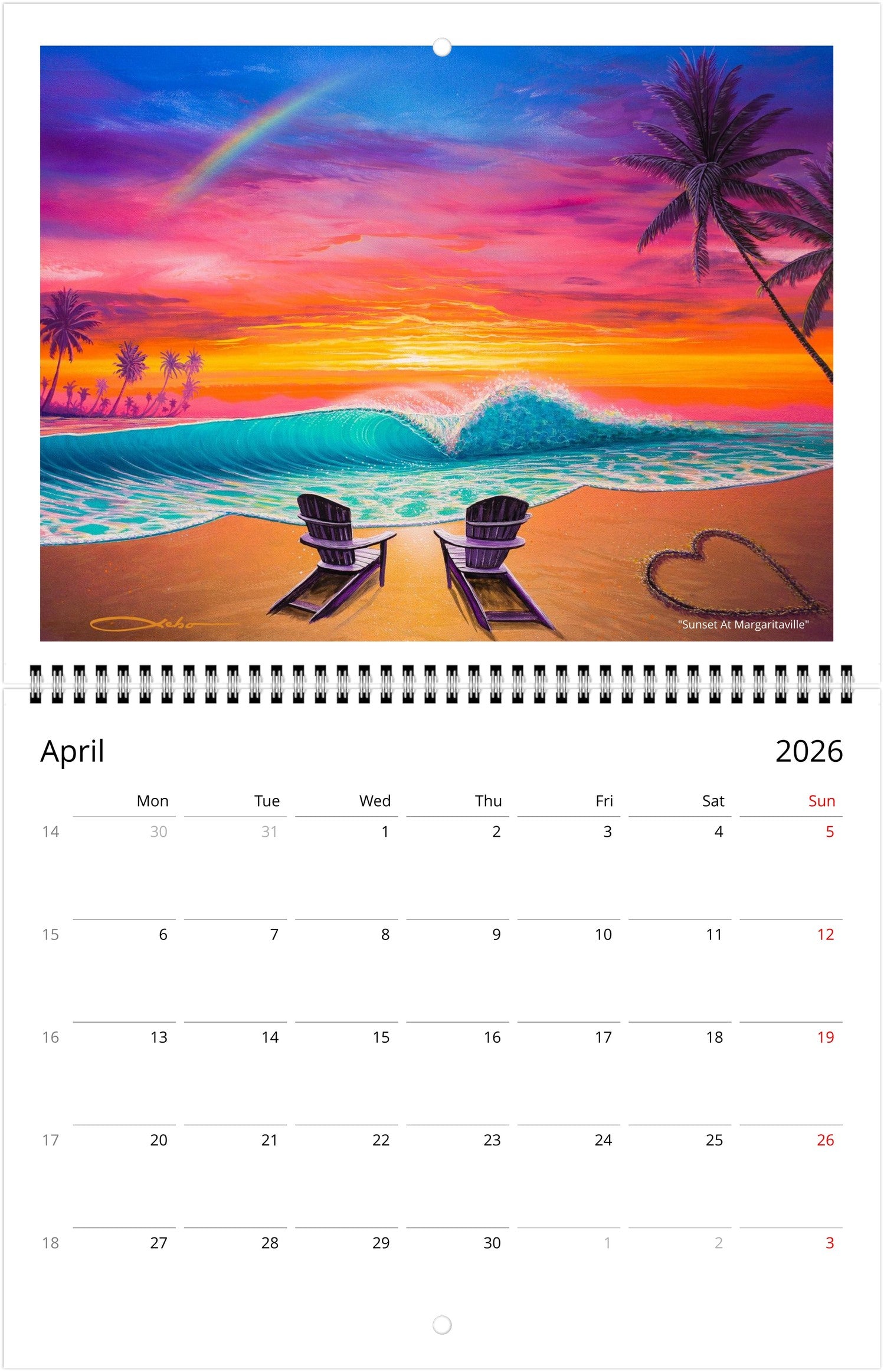 Wall Calendar 2026