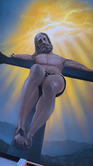 “Eternal Love” ” Original Painting on 48” x 60” canvas