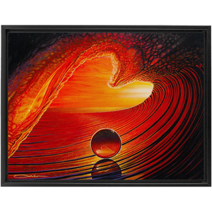 "Love" Framed Traditional Stretched Canvas