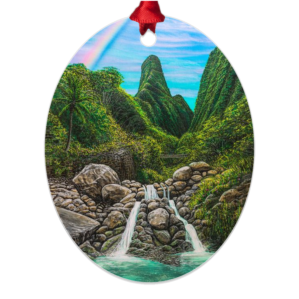 "Iao Valley" Metal Ornaments