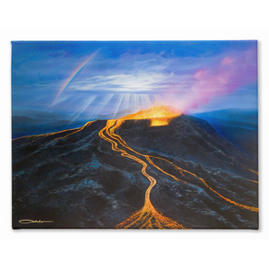"Mauna Loa Dream" Traditional Stretched Canvas