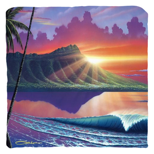 "Early Waikiki" Throw Pillows