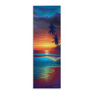 "Sunset Showers" Traditional Stretched Canvas